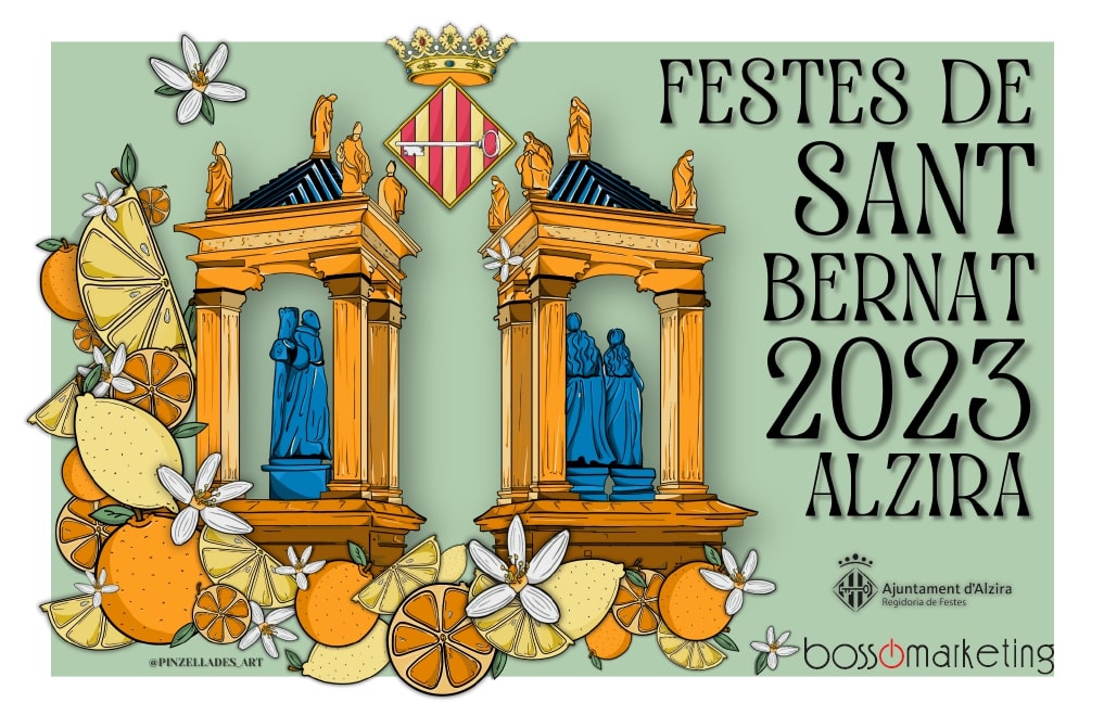 Fiestas de San Bernardo 2023 Alzira / Alcira